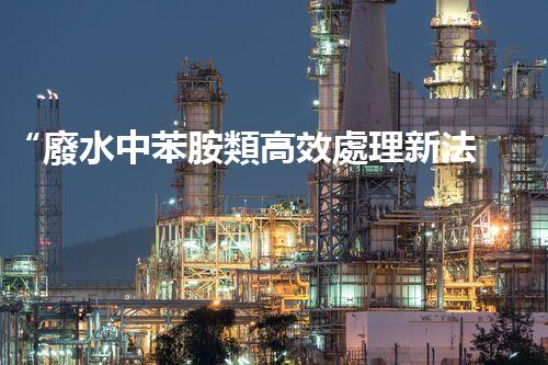 “廢水中苯胺類高效處理新法，環(huán)保先鋒引領綠色以后”